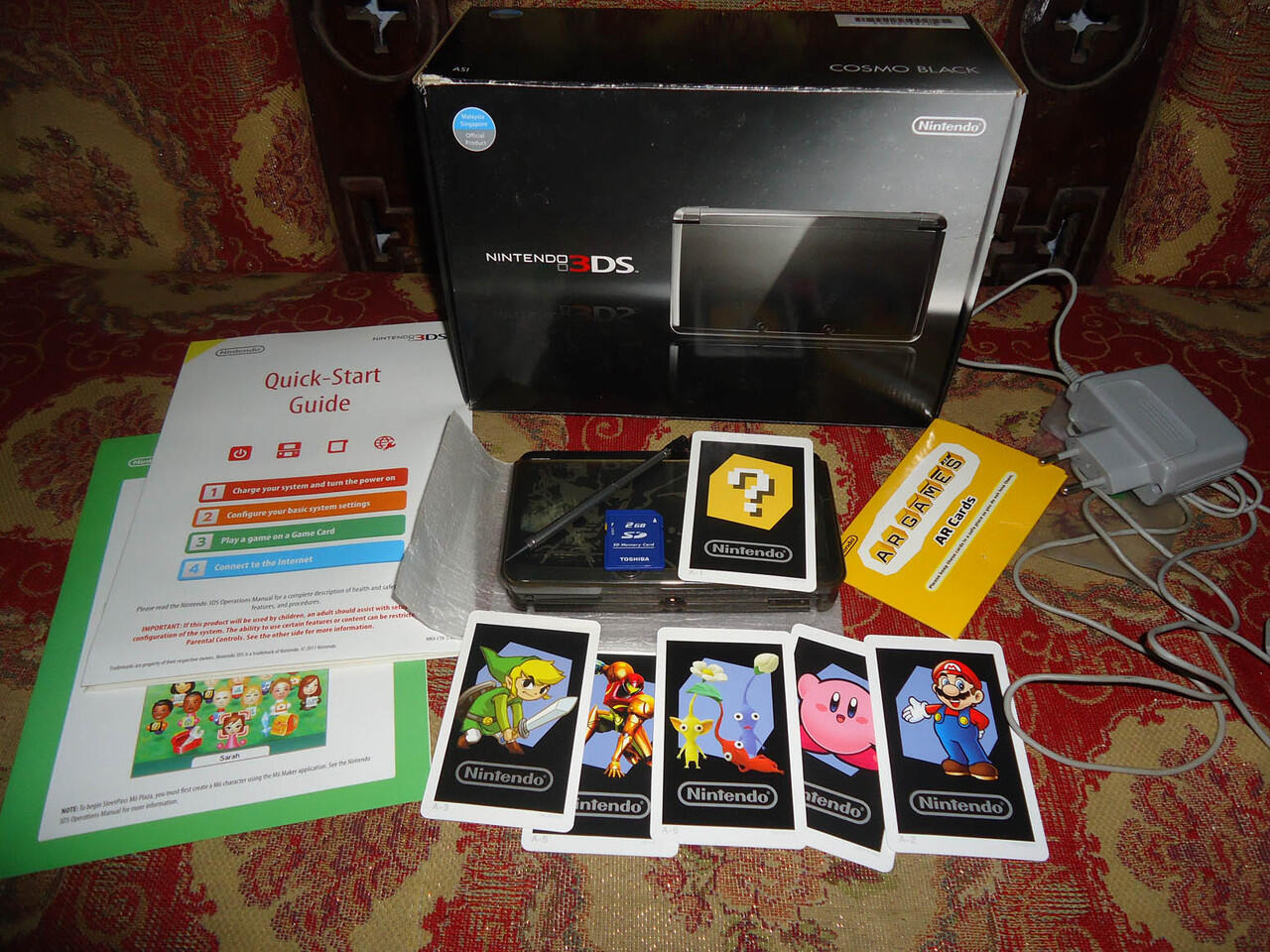 Nintendo 3ds black Gateway ready
