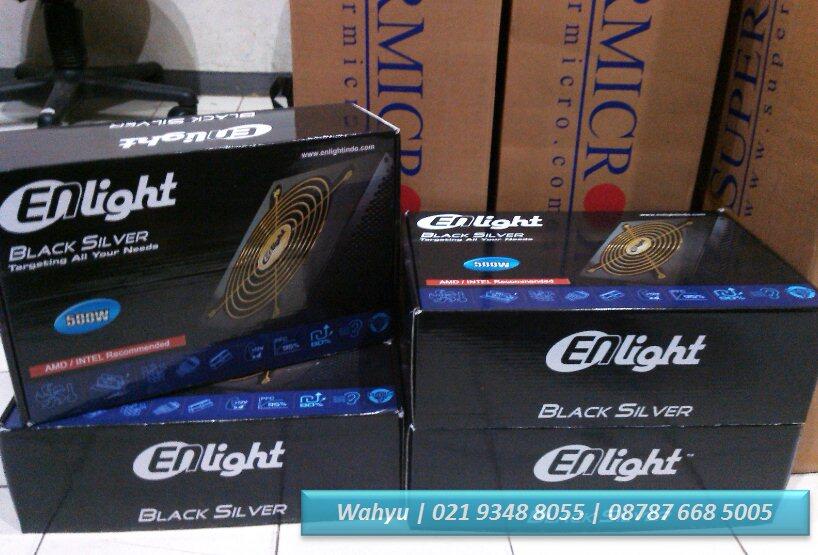 Enlight Black Silver 500W | Brand new kelebihan beli