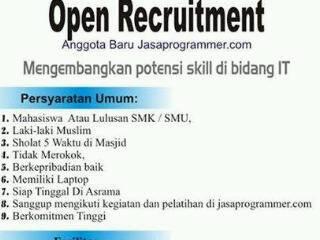 kesempatan jadi programmer handal