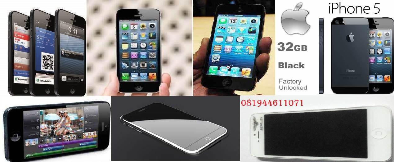 New jual apple iphone:5 16gb baru msh kemasan tersegel gsm.100% asli original