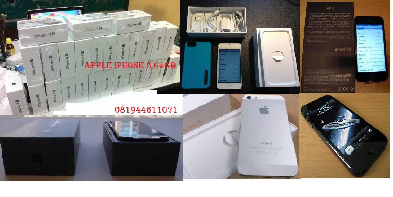 New jual apple iphone:5 16gb baru msh kemasan tersegel gsm.100% asli original
