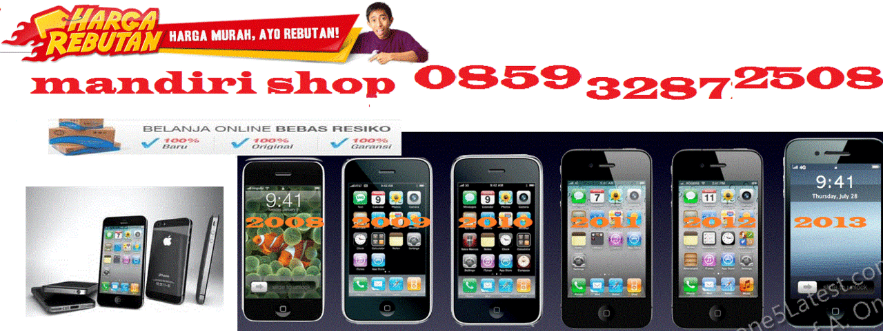 MANDIRI MENAWARKAN:APPLE IPHONE516GB>SAMSUNG S4>BB Q10> FULLSET GRANSI INTERNASIONAL