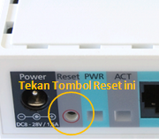 Cara Reset Mikrotik RB750 dan RB750G