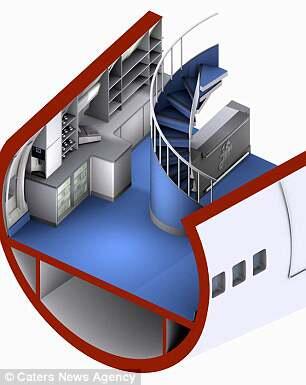 Boeing 747 Super Jet Jumbo diubah menjadi sebuah Hotel Unik dan Menarik