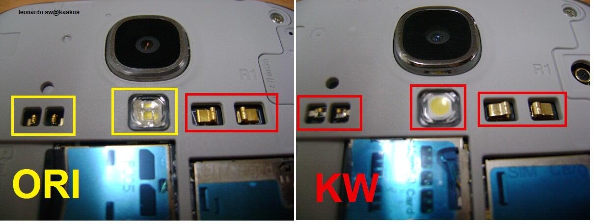 Cara bedain Samsung GALAXY S4 Asli (ORI) dengan yg Palsu (KW)