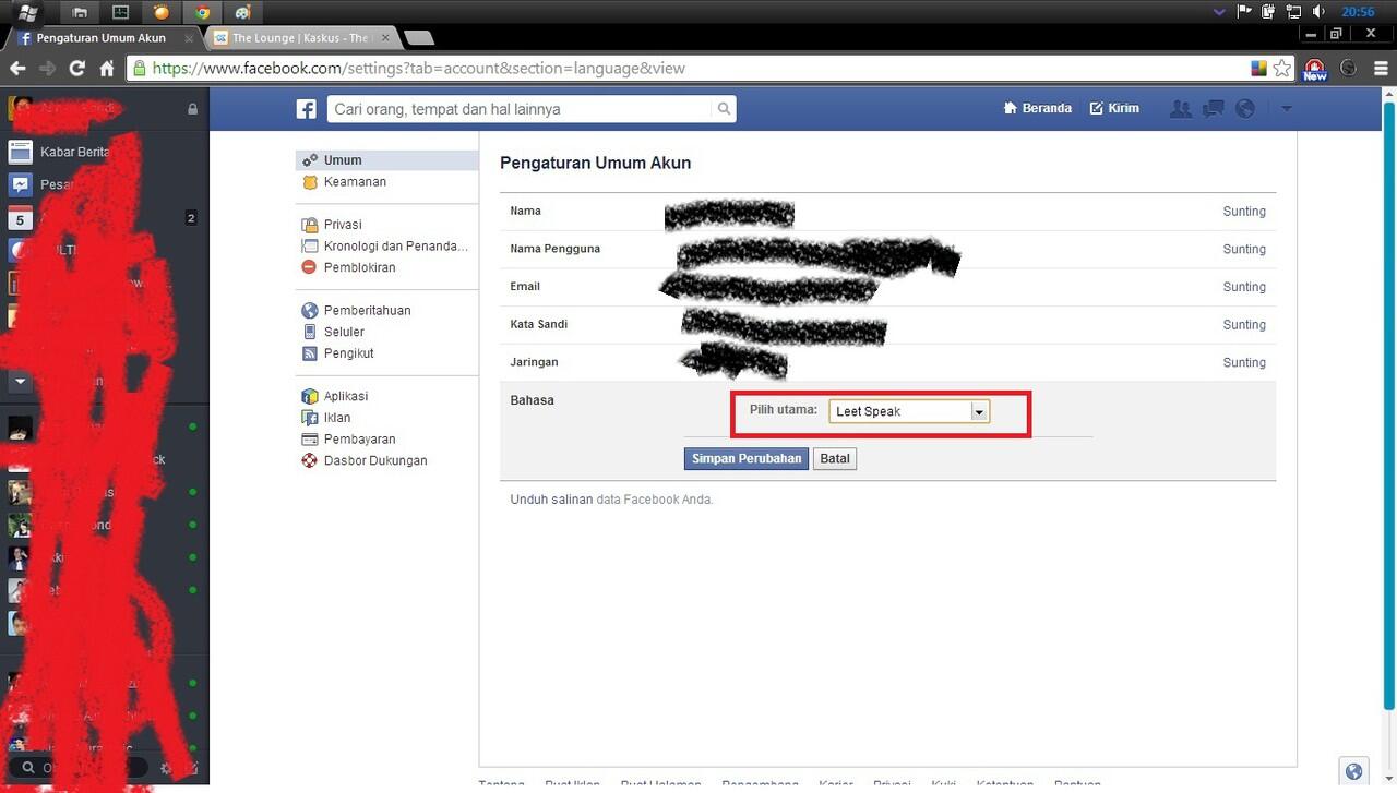 Ayo Cek Bahasa baru di Facebook, &quot;Leet Speak&quot;