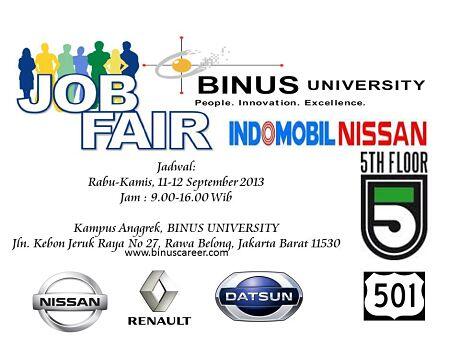 Lowongan Kerja : Recruitment Indomobil Nissan (Official) - Update