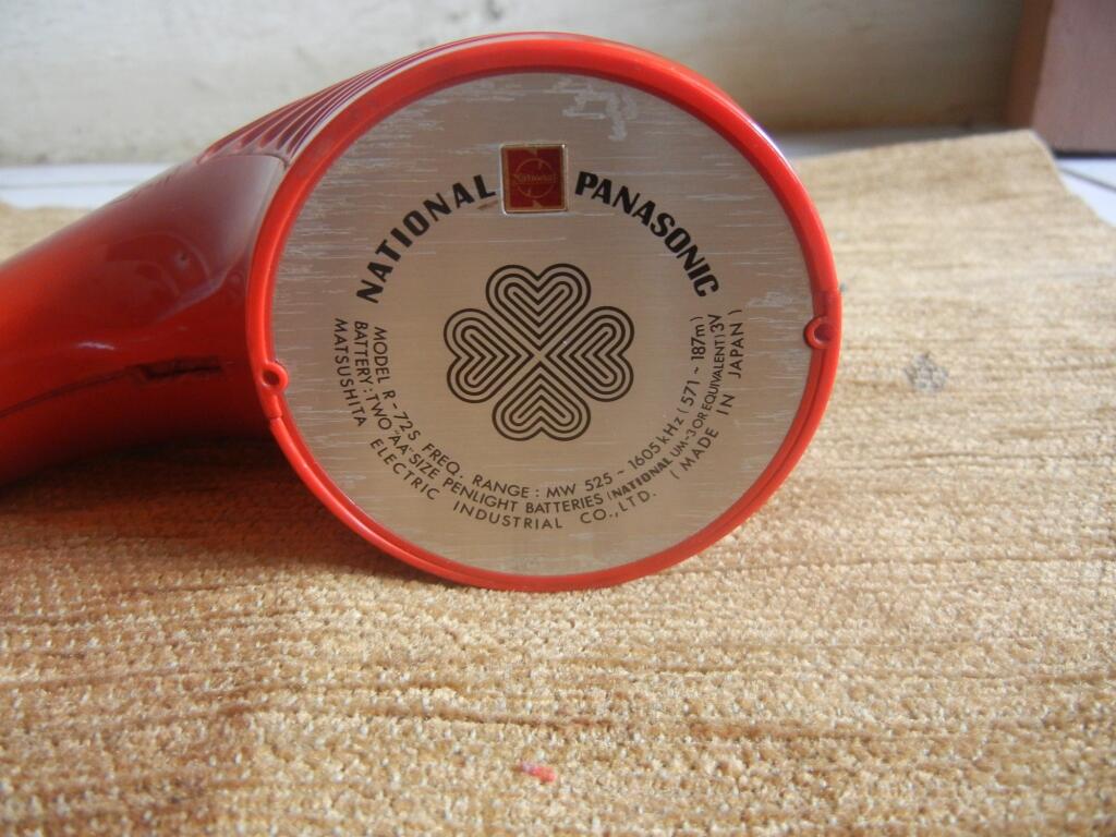 Radio National Panasonic R-725 Tahun 1970 collector item