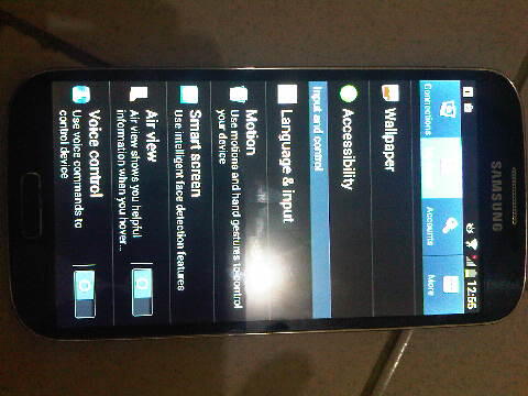 Replika Superking v16 Samsung s4 GT-I9500,Layar 5",Eye Sensor,Face Unlock,Air Gesture