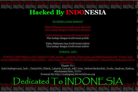 KUMPULAN TAMPILAN DEFACE HACKER INDONESIA