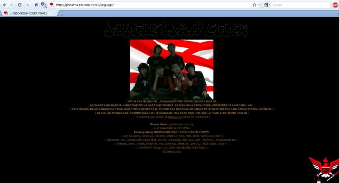 KUMPULAN TAMPILAN DEFACE HACKER INDONESIA