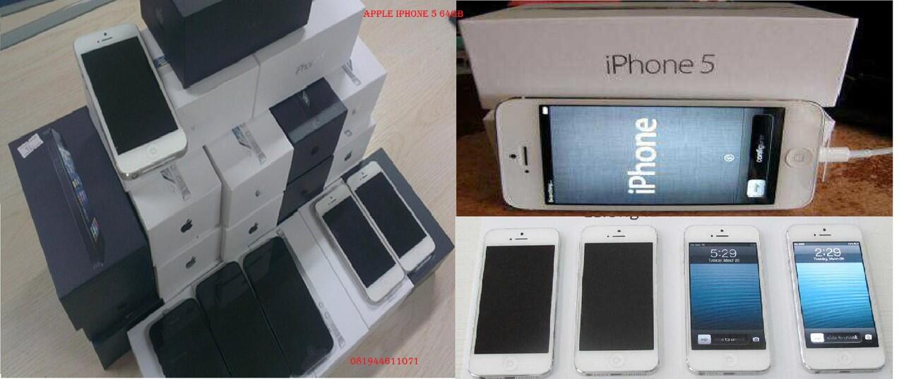 New jual apple iphone:5 16gb baru msh kemasan tersegel gsm.100% asli original