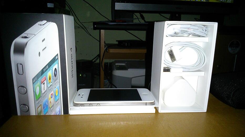 JUAL iPhone 4 16GB WHITE FU - BOGOR / DEPOK / PAMULANG