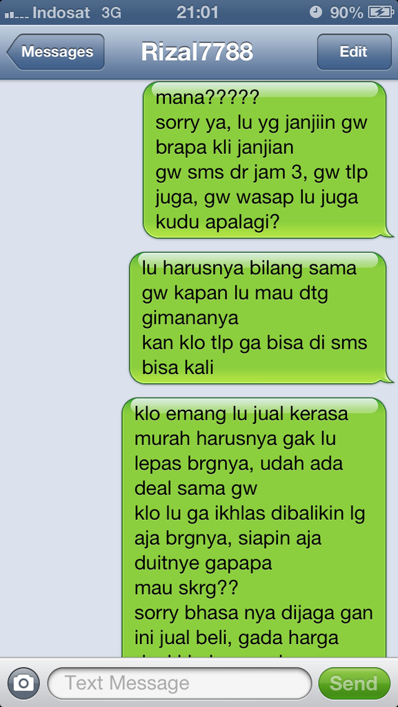 berbagi pengalaman COD FJB gan masuk biar ga salah kaya ane