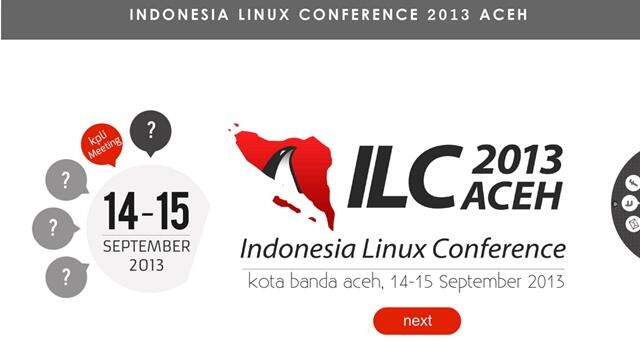  ~๑ஜ۞★ஜ๑ Indonesia Linux Conference 2013 ~๑ஜ★۞ஜ๑~