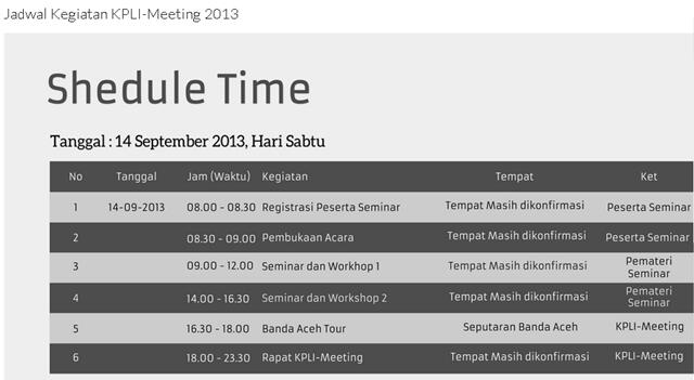  ~๑ஜ۞★ஜ๑ Indonesia Linux Conference 2013 ~๑ஜ★۞ஜ๑~