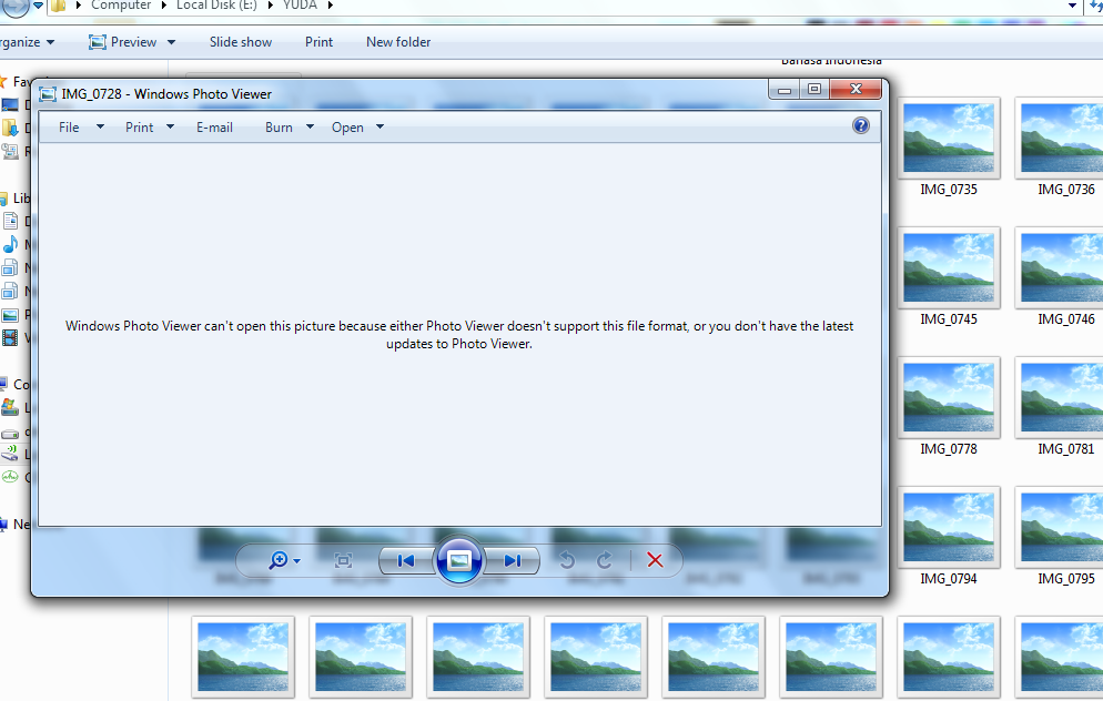 &#91;HELP&#93; Foto gak bisa dibuka, windows photo viewer cannot blablabla