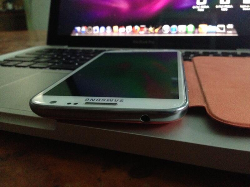 JUAL samsung note 2 white bandung mulus muraaaahh