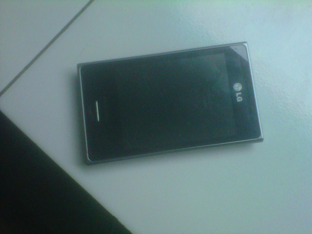 LG L3 / E400 Hitam Second Mulus lengkap like new (surabaya)