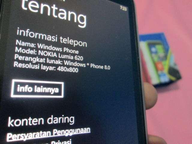 LUMIA 620 White Purwokerto