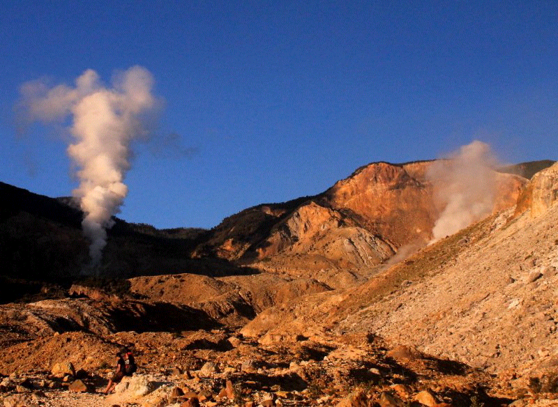 gunung papandayan