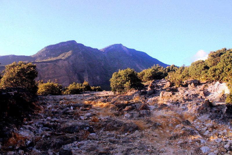 gunung papandayan