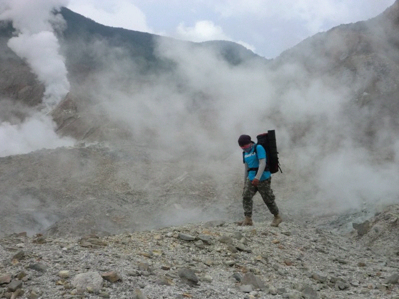 gunung papandayan