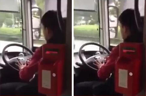Supir Bus Nekat, Mengemudi di Tol Sambil Gunting Kuku 