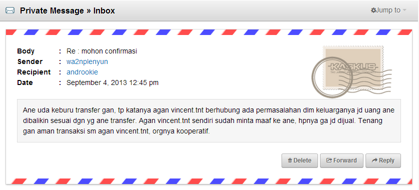 Surat terbuka PENIPUAN oleh ANTONIUS JONATHAN a.k.a vincent.tnt a.k.a hans.chris2