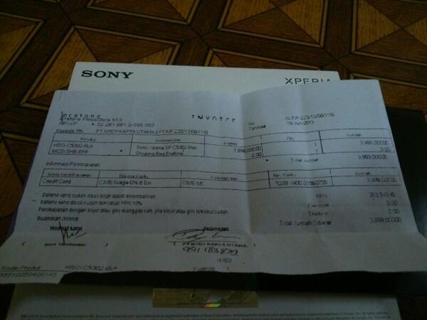 # Masih Anget # Sony Experia SP