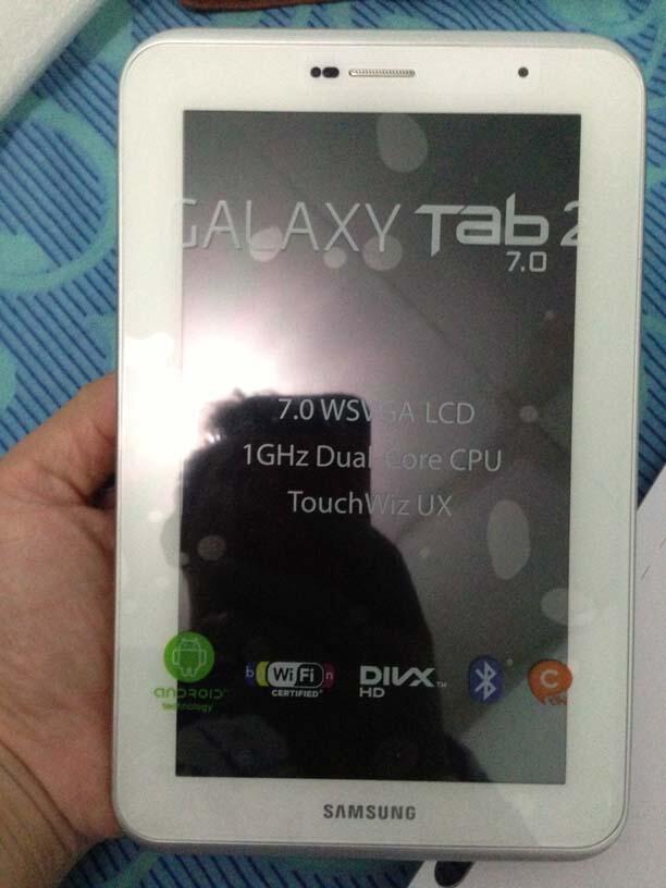 Jual Samsung Galaxy Tab 2 P3100 white Muluuuus Like New