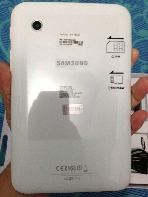 Jual Samsung Galaxy Tab 2 P3100 white Muluuuus Like New