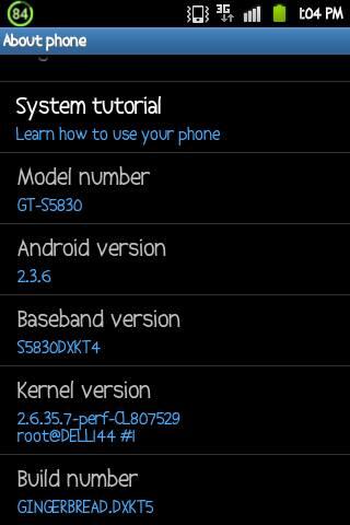 Samsung Galaxy Ace GT S5830 JOGJA