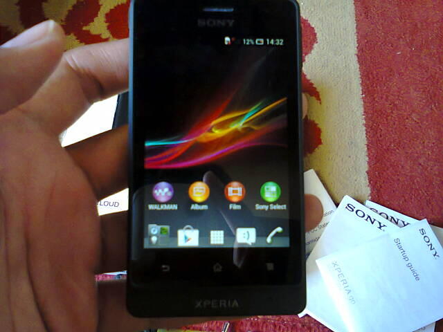 Sony Xperia Go ST27i black,hitam fullset mulusss bgt