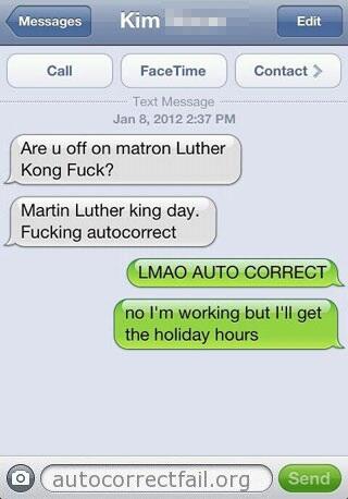 Fail Autocorrect