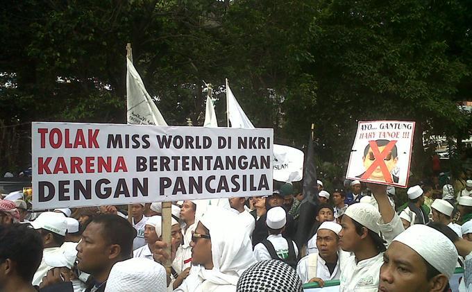 FPI Siap Perang dan Laskar Bali Siap Amankan Miss World dari Gangguan FPI