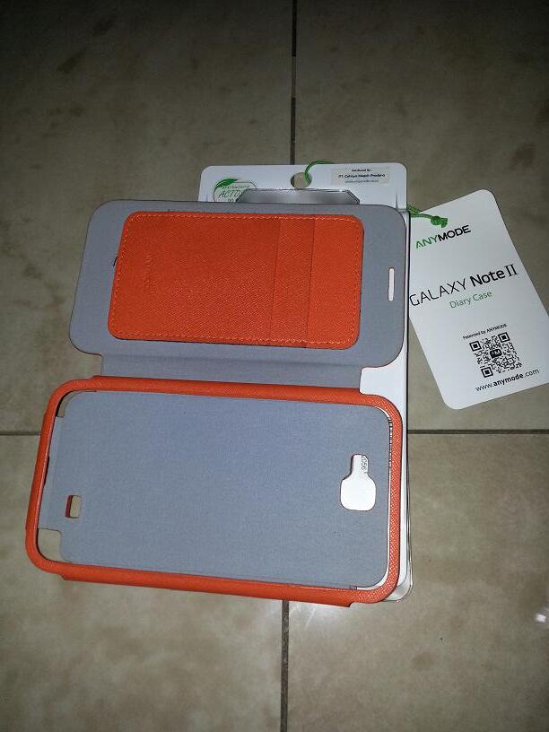 Flip cover anymode for Note II ada 2 150rb
