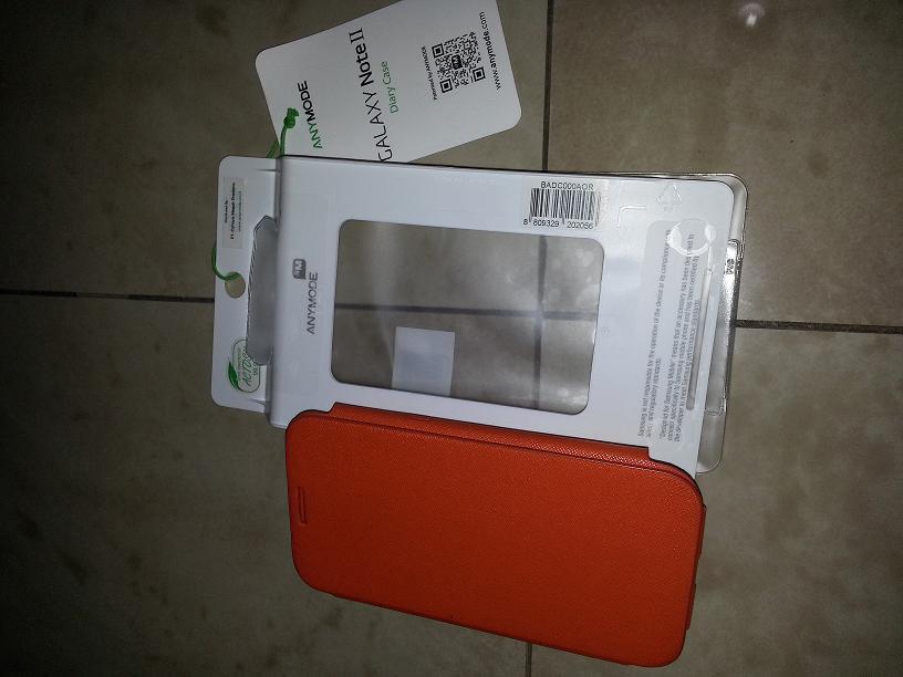 Flip cover anymode for Note II ada 2 150rb