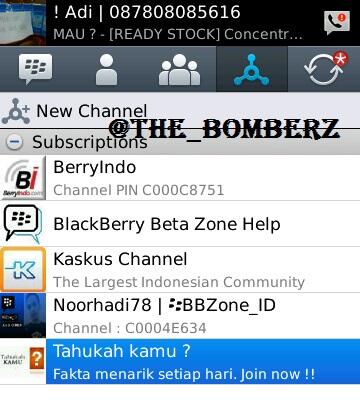 &#91;HOT&#93; Cara Download Blackberry Messenger 8 (Fitur Channels)