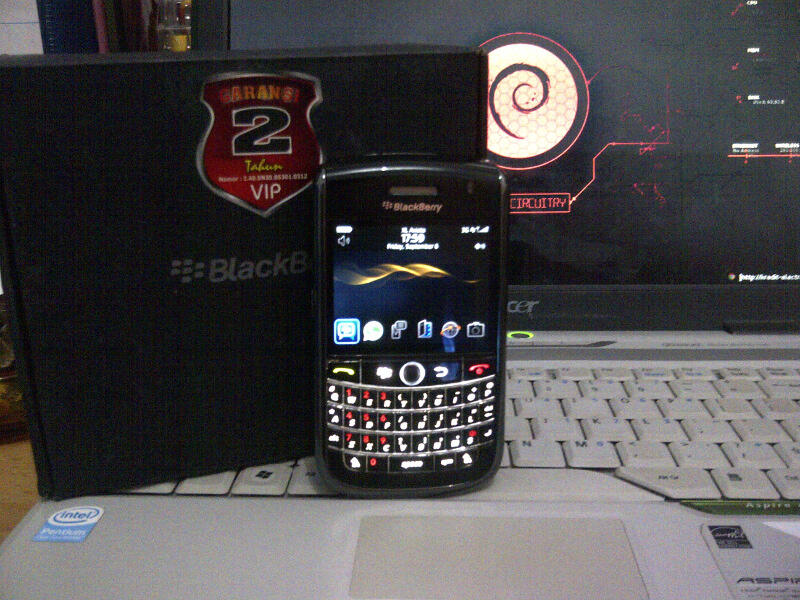 Jual BB Tour 9630 Sprint Black Lengkap masih Garansi