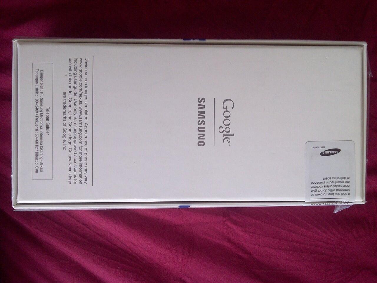 WTS Samsung Galaxy Nexus I9250 Second!!!