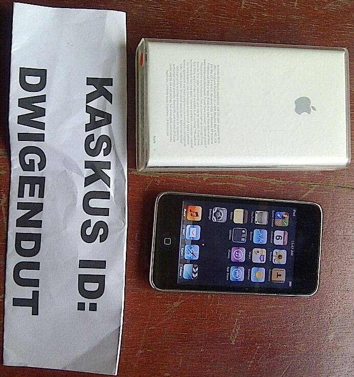 For Sale Ipod Touch 3rd Gen 8 GB, murah aja gan!