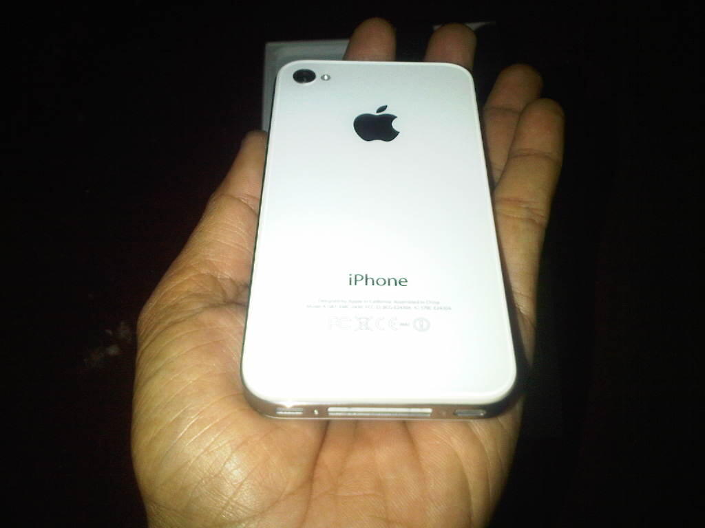 iphone 4S 16GB White FU MULUSS