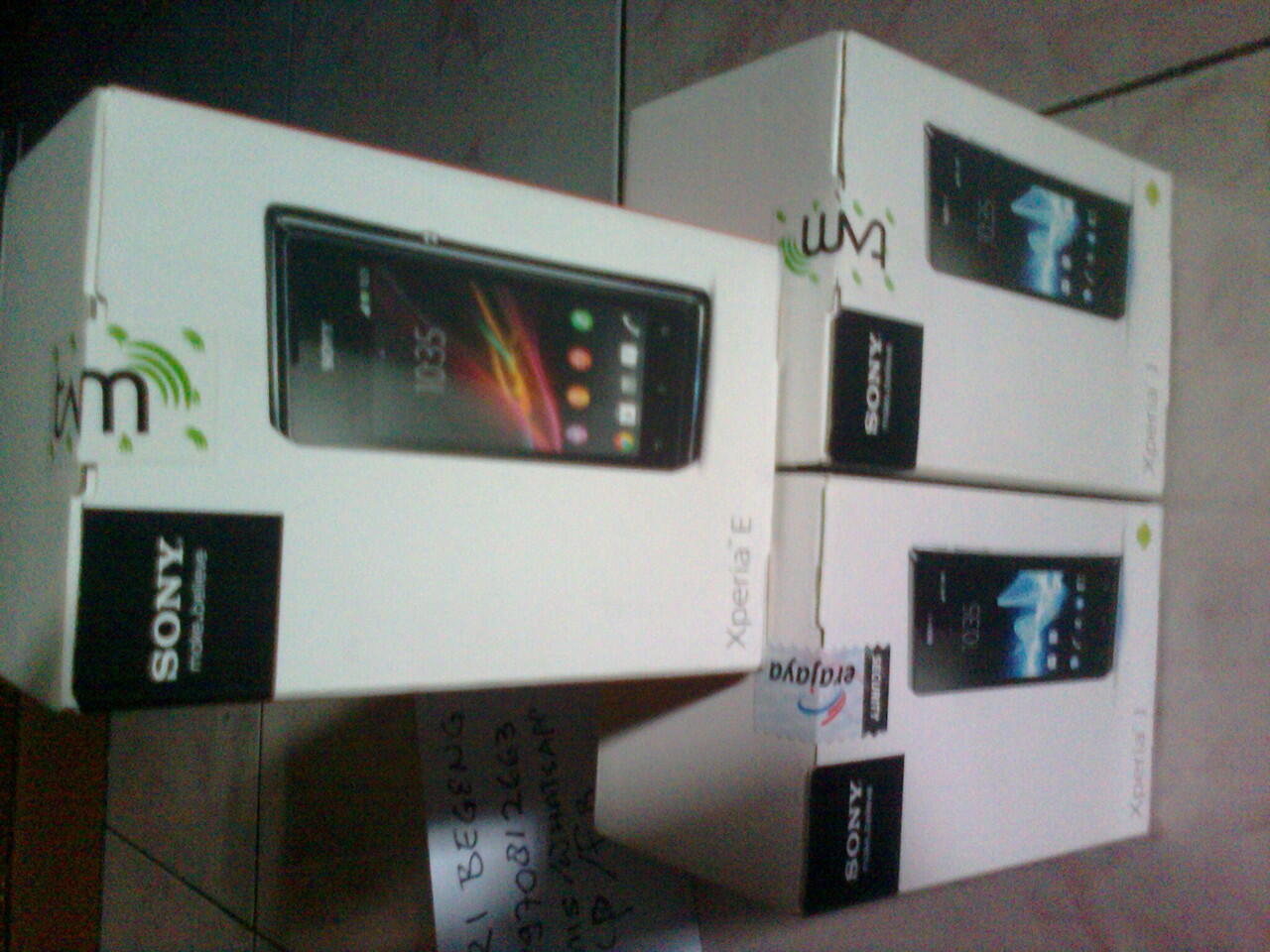 masuk dulu gan nich ada SONY J&E1 baru harga secen