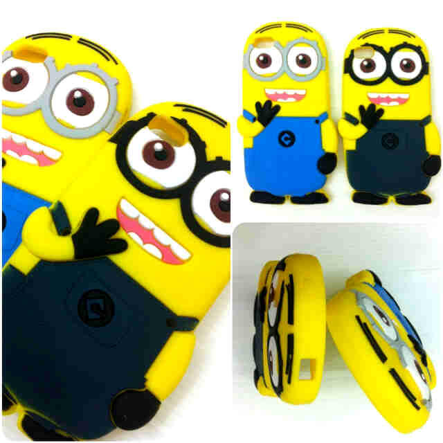 SILIKON PAPOY/MINIONS/DESPICABLE ME IPHONE4, IPHONE5