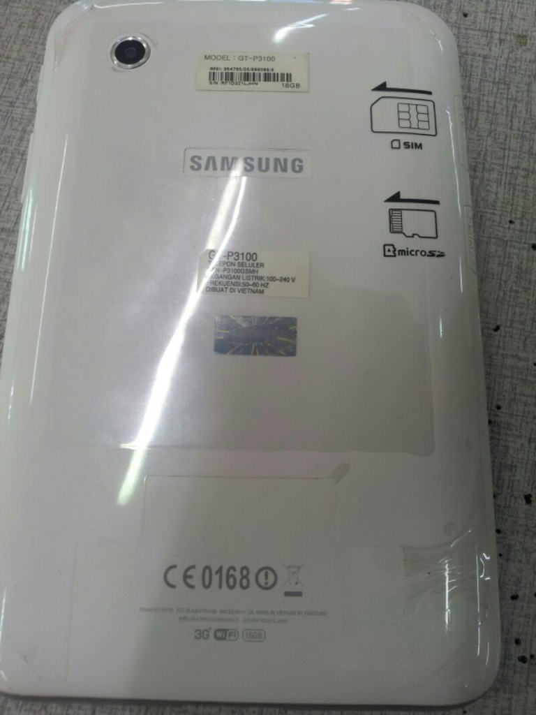 samsung galaxy tab 2 7 P3100 99,99% mulus baru 3 bulan pmakaian