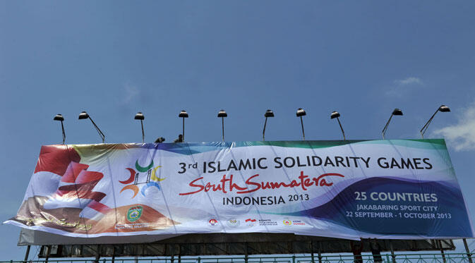 Acara Pembuka Islamic Solidarity Games 2013 Di Palembang gan.