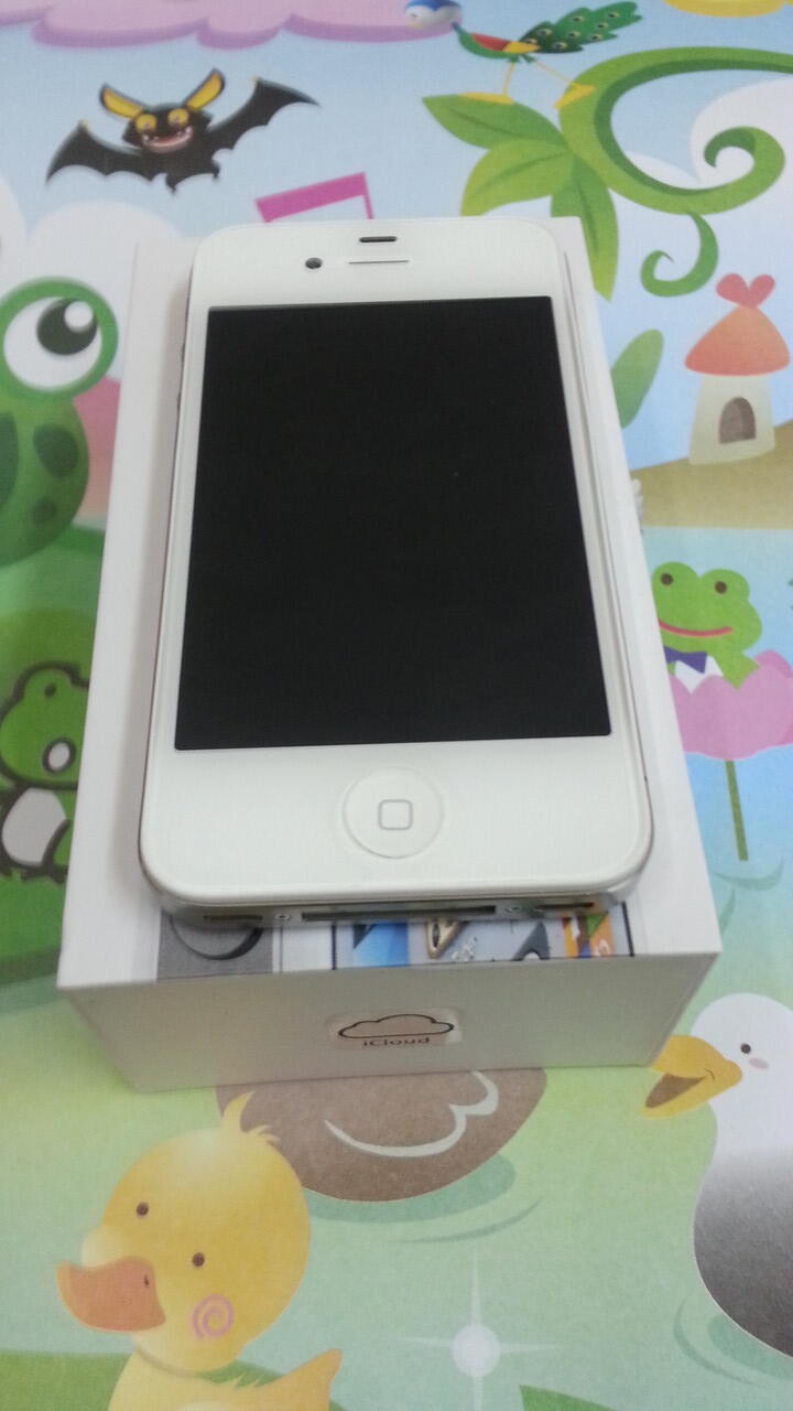 iphone 4S 64gb FU white fullset mulus banget 97%