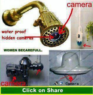 Kamera Tersembunyi Di Toilet !!! ( Waspada )