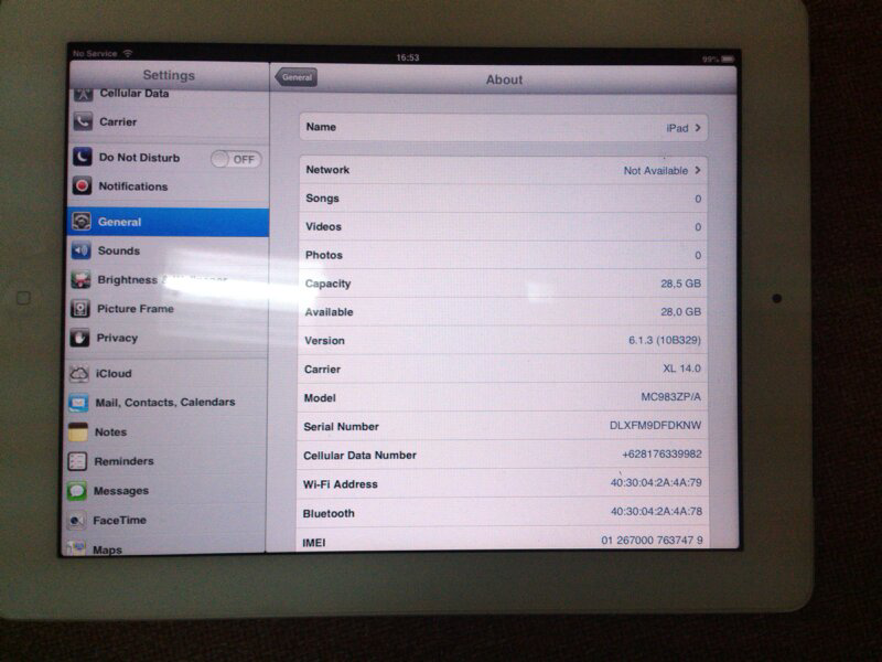 Ipad 2 3g 32gb white (putih)
